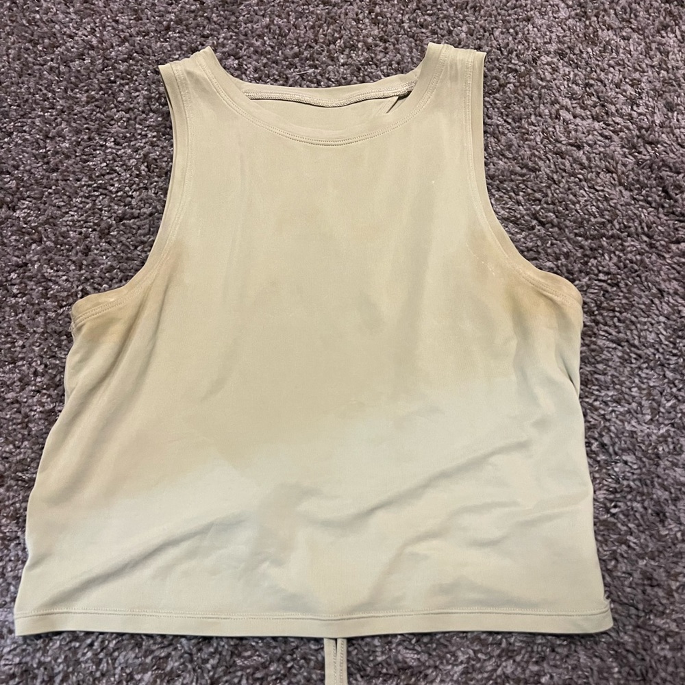 Lululemon Backless Tie Top